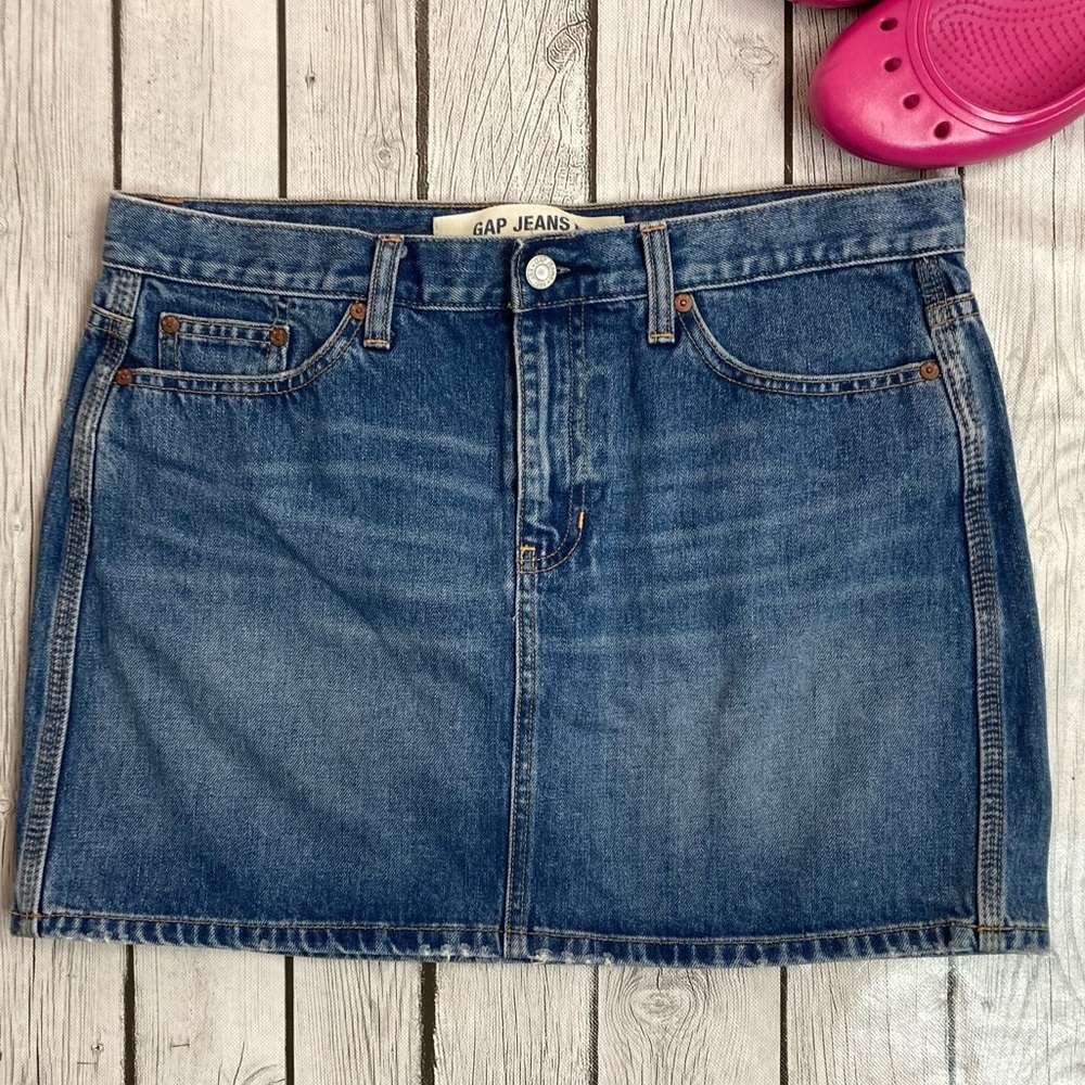 Vintage GAP Jean Mini Skirt